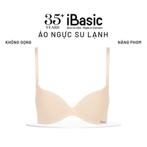 Áo ngực su không gọng mút vừa iBasic không đường may thoáng khí BRAW174