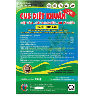 CẮT TẢO X10 CUS. DIỆT. KHUẨN. DẠNG BỘT Combo 1kg 2kg 4kg ( HÀM LƯỢNG CAO )