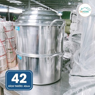 [CHÍNH HÃNG] CHÕ HẤP ĐỒ XÔI NHÔM SIZE 42Cm TRƯỜNG THÀNH CAO CẤP HẤP 12KG-14KG GẠO, LOẠI 1 DÀY - Phương Trang