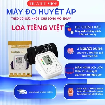 Máy Đo Huyết Áp Điện Tử Nhật Bản [ BẢO HÀNH 24 THÁNG ] Máy đo áp huyết tự động đo lường chính xác