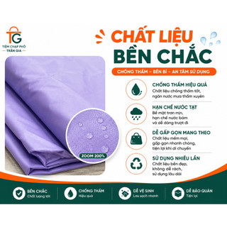 Áo Mưa Bít Một Người Form Rộng Che Kín Toàn Thân Chất Liệu PVC Chống Thấm Nước