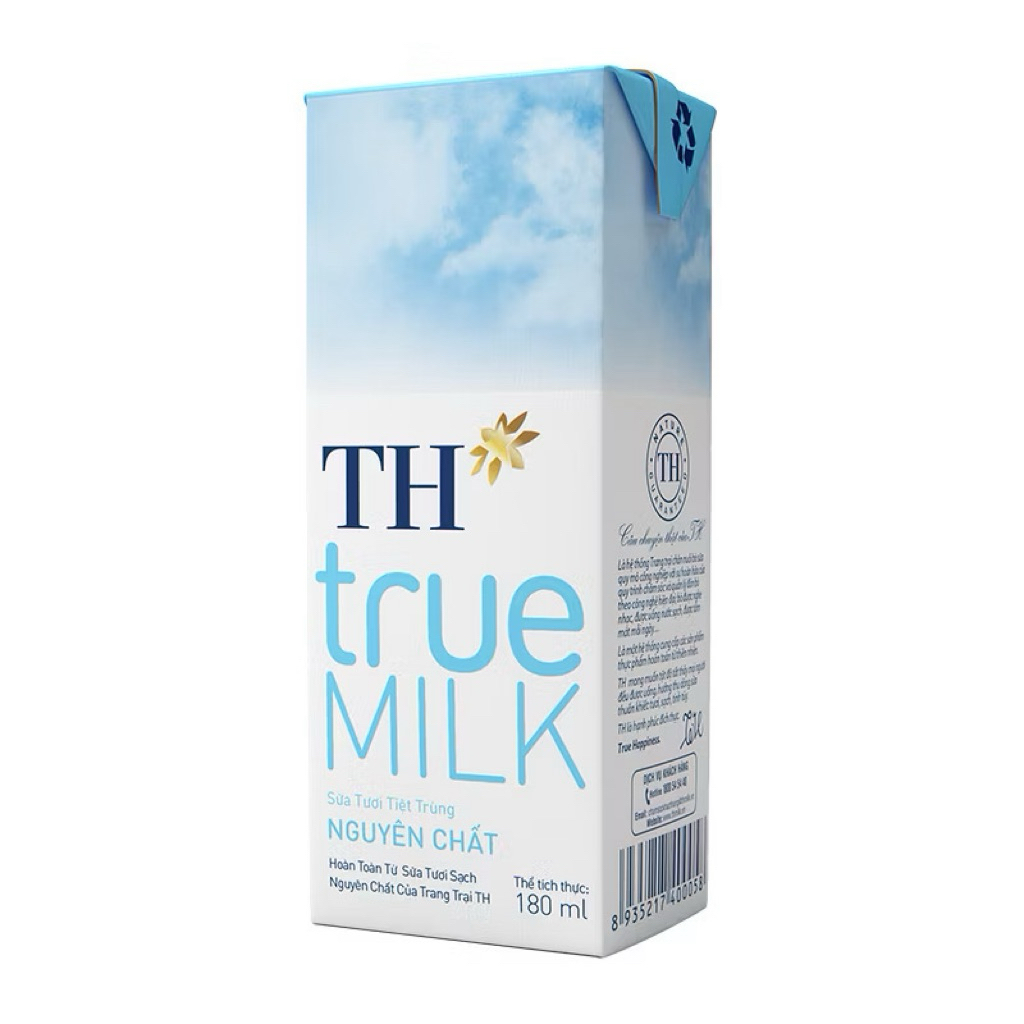 Sữa tươi TH 180ml/ các vị thơm ngon bổ dưỡng