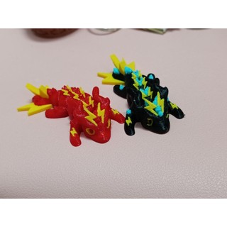 [ComBo2] Móc Khóa Rồng Tia Chớp Khớp Động Mini-Móc khóa nhỏ xinh