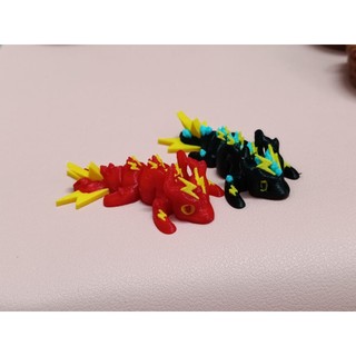 [ComBo2] Móc Khóa Rồng Tia Chớp Khớp Động Mini-Móc khóa nhỏ xinh