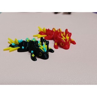 [ComBo2] Móc Khóa Rồng Tia Chớp Khớp Động Mini-Móc khóa nhỏ xinh