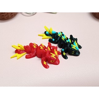 [ComBo2] Móc Khóa Rồng Tia Chớp Khớp Động Mini-Móc khóa nhỏ xinh