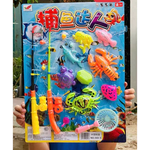 bộ đồ chơi câu cá nam châm cho bé