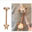 Gấu Bông Cổ Dài Size 40cm Hình Thú Mắt Lồi Vô Tri,Phụ Kiện Decor Treo Túi,Balo dễ dàng thắt.( Tặng kèm sticker)