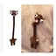 Gấu Bông Cổ Dài Size 40cm Hình Thú Mắt Lồi Vô Tri,Phụ Kiện Decor Treo Túi,Balo dễ dàng thắt.( Tặng kèm sticker)