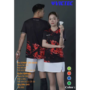 Áo Cầu Lông Nam Nữ Cao Cấp VICTEC