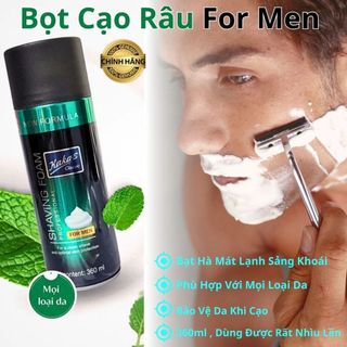 (MUA 2 TẶNG 1) Bọt Cạo Râu Kaka-S Tạo Bọt Mịn Bảo Vệ Da, Loại Bỏ Râu Cứng Hiệu Quả - VIORA SHOP