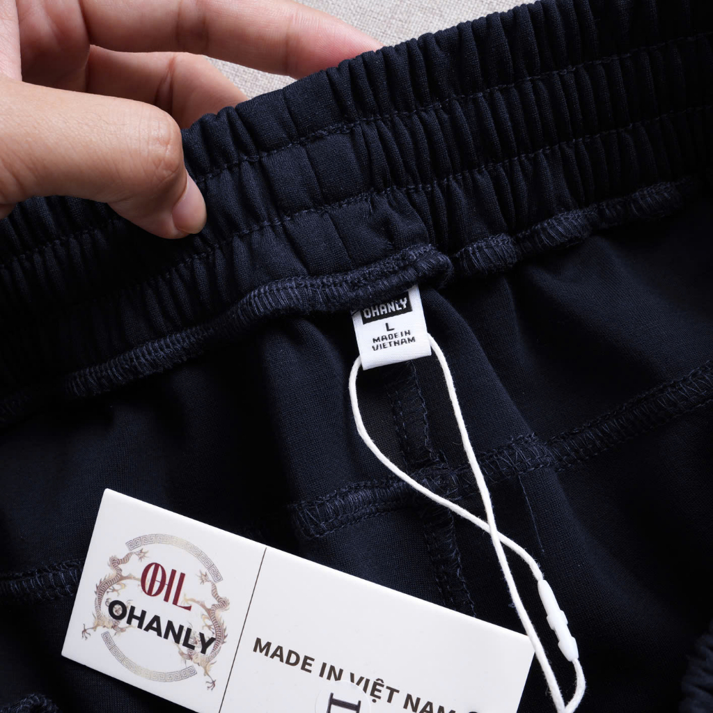 Combo 2 Quần Short Nam Biểu Tượng Ngựa OHANLY Form Suông Cotton PC Co Giãn Có Túi Mặc Nhà Đi Chơi Tập Gym
