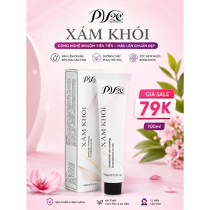 Thuốc Nhuộm Tóc tại nhà màu Xám Khói Tặng Kèm Oxi Trợ Nhuộm và Gang Tay