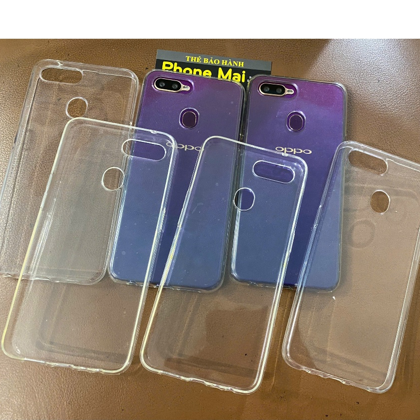 ỐP LƯNG OPPO F9 Dẻo Trong Suốt