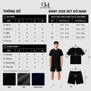 Set Quần Áo Nam Phối Chữ dập nổi Cộc Tay Mùa Hè Chất Waffle Tổ Ong Form Chuẩn Dễ Phối Thoáng Mát BHN93