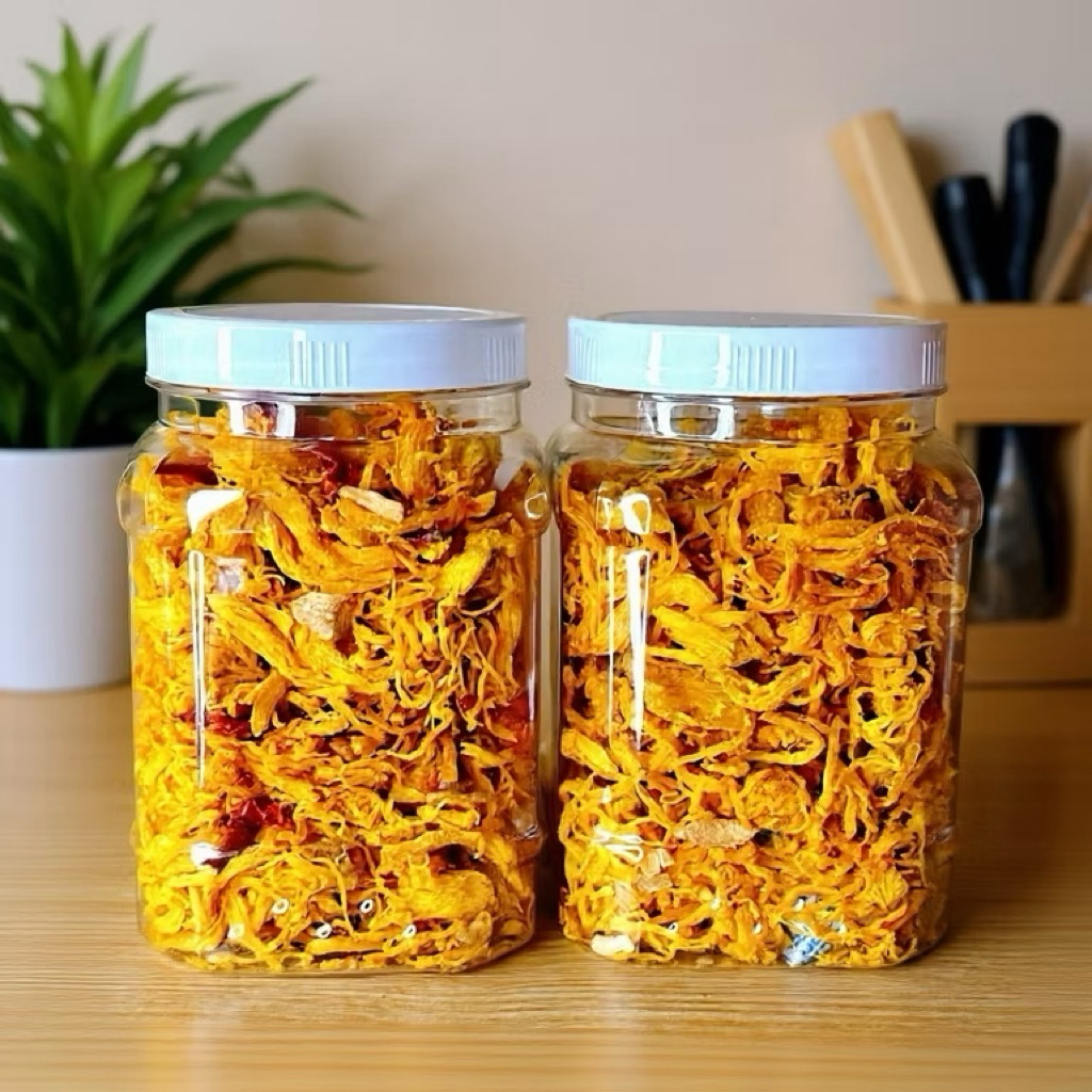 Khô Gà Lá Chanh Loại 1 , 100% Thịt Gà [Hàng Ngon Nhà Làm]