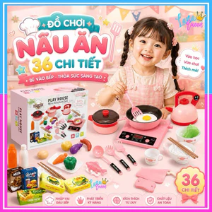 bộ đồ chơi nấu ăn cho bé 36 chi tiết