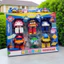 set 6 ô tô poly biến hình