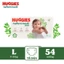 COMBO4 GÓI Tã Dán Cao Cấp Huggies Nature Made Size NB/S/M/L