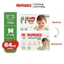 COMBO4 GÓI Tã Dán Cao Cấp Huggies Nature Made Size NB/S/M/L