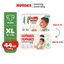 COMBO4 GÓI Tã Dán Cao Cấp Huggies Nature Made Size NB/S/M/L