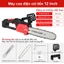 Máy Cưa Xích Dùng Pin 12inch, Động Cơ Không Chổi Than Công Suất 850-1000W, Tiện Dụng, Dễ Dùng