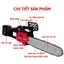 Máy Cưa Xích Dùng Pin 12inch, Động Cơ Không Chổi Than Công Suất 850-1000W, Tiện Dụng, Dễ Dùng