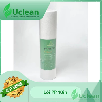 [Chính Hãng] Linh kiện lọc nước UClean - Lõi lọc nước PP 10in - Lõi CTO 10in - lõi sợi 10in - lõi lọc 123 cho máy RO