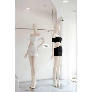 Váy body lưới trễ vai tôn dáng cực đỉnh V03