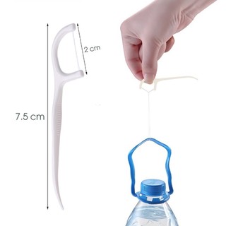 (SET 3 HỘP) Combo 50 TĂM CHỈ NHA KHOA XỈA RĂNG Làm Bằng Nhựa Y Tế An Toàn Cho Sức Khoẻ Đựng Trong Hộp Nhựa