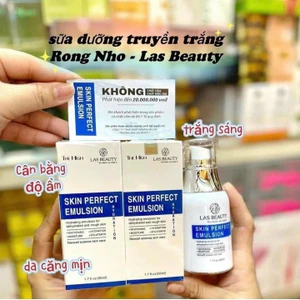 Combo 2 Sữa dưỡn Rong Nho Nhật Bản Las Beauty 50ml Tặng 2 Mặt Nạ giúp căng bóng và phục hồi da