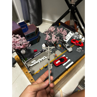 Cột điện diorama tỉ lệ 1/64 - cột điện mô hình - cột điện trang trí diorama cho xe hotwheels