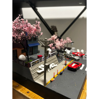 Cột điện diorama tỉ lệ 1/64 - cột điện mô hình - cột điện trang trí diorama cho xe hotwheels