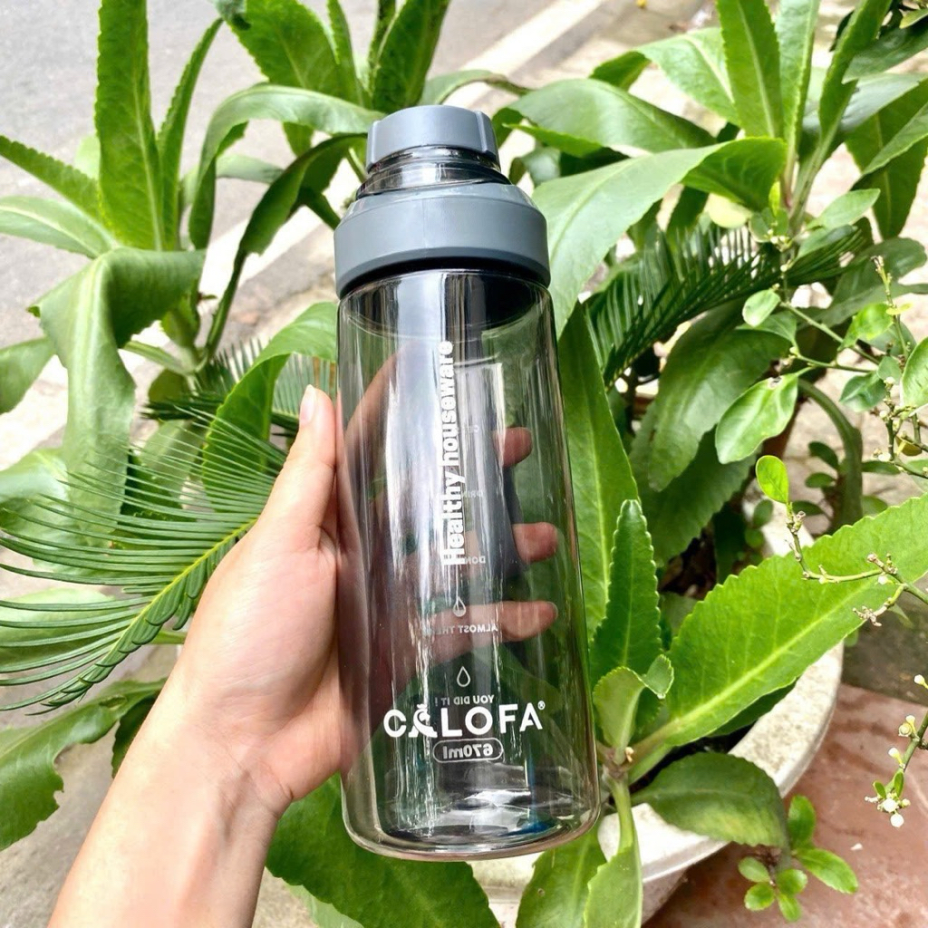 ✔️Bình Nước Thể Thao 670ml Nhựa PC Cao Cấp Dây Đeo Tiện Lợi  ✔️Bình Nước Gym ,Đi Học,....