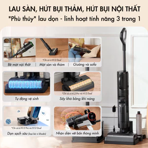 Máy Hút Bụi Lau Sàn Cầm Tay Dreame H12 Dual - Bảo Hành 24 Tháng Chính Hãng