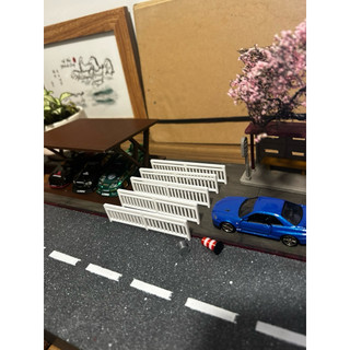 5 hàng rào trang trí diorama tỉ lệ 1/64 - hàng rào trang trí diorama trưng bày xe hotwheels - Hàng rào mô hình 1/64