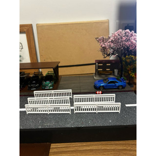 5 hàng rào trang trí diorama tỉ lệ 1/64 - hàng rào trang trí diorama trưng bày xe hotwheels - Hàng rào mô hình 1/64