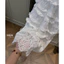 Đầm 2 dây babydoll bèo tầng chân ren kim anh bùi