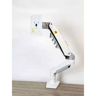 Giá Treo Màn Hình Máy Tính Kẹp Bàn NB F80 MÀU TRẮNG (17 - 30 Inch) - Arm Treo Màn Hình Thủy Lực Tải Trọng 2-9kg