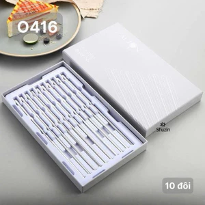 Hộp 10 đôi đũa inox316 OYATTON - O416