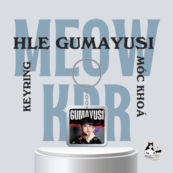 MÓC KHOÁ/KEYRING MICA HLE GUMAYUSI Lee Minhyung LOL (Liên Minh Huyền Thoại)