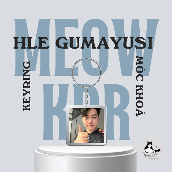 MÓC KHOÁ/KEYRING MICA HLE GUMAYUSI Lee Minhyung LOL (Liên Minh Huyền Thoại)