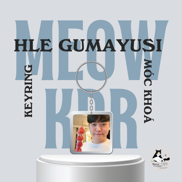 MÓC KHOÁ/KEYRING MICA HLE GUMAYUSI Lee Minhyung LOL (Liên Minh Huyền Thoại)