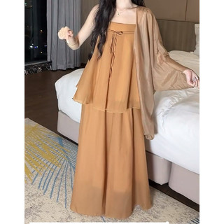 Set áo kèm chân váy Voan tơ nến tiểu thư S176