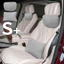 Gối Tựa Đầu Dựa Lưng Ô Tô Xe Hơi Vải Da Lộn Maybach Cao Cấp Siêu Mềm Chống Đau Mỏi