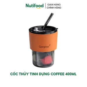 Cốc thủy tinh đựng coffee 400ml
