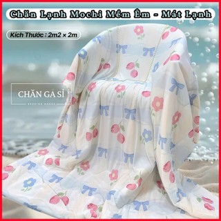 ❄️Chăn Lạnh Mochi 2m2x2m Mềm Mịn Núng Nính, Đắp Mát Lạnh, Bông Trần lông Vũ Êm Ái - Chăn Ga Sỉ HCM