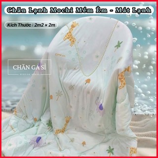 ❄️Chăn Lạnh Mochi 2m2x2m Mềm Mịn Núng Nính, Đắp Mát Lạnh, Bông Trần lông Vũ Êm Ái - Chăn Ga Sỉ HCM