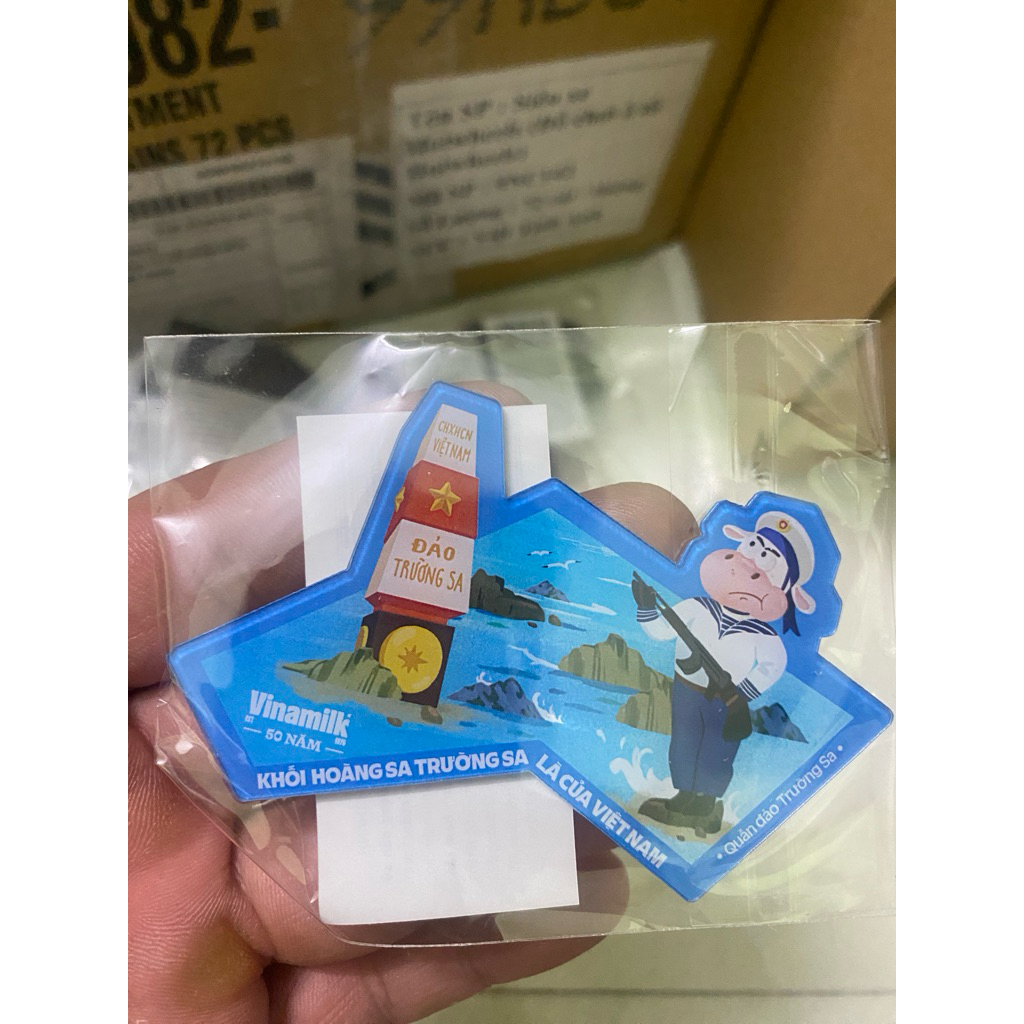(Full bộ 36 Mảnh) Nam Châm Vinamilk 34 tỉnh thành ( Hít Tủ Lạnh ) Quà Tặng Vinamilk