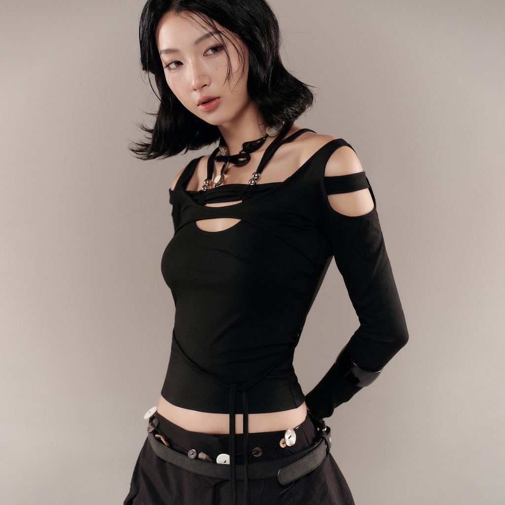 SERAFIN TOP (BLACK) BunnyHill SSSB19a | BigBuy360 - bigbuy360.vn